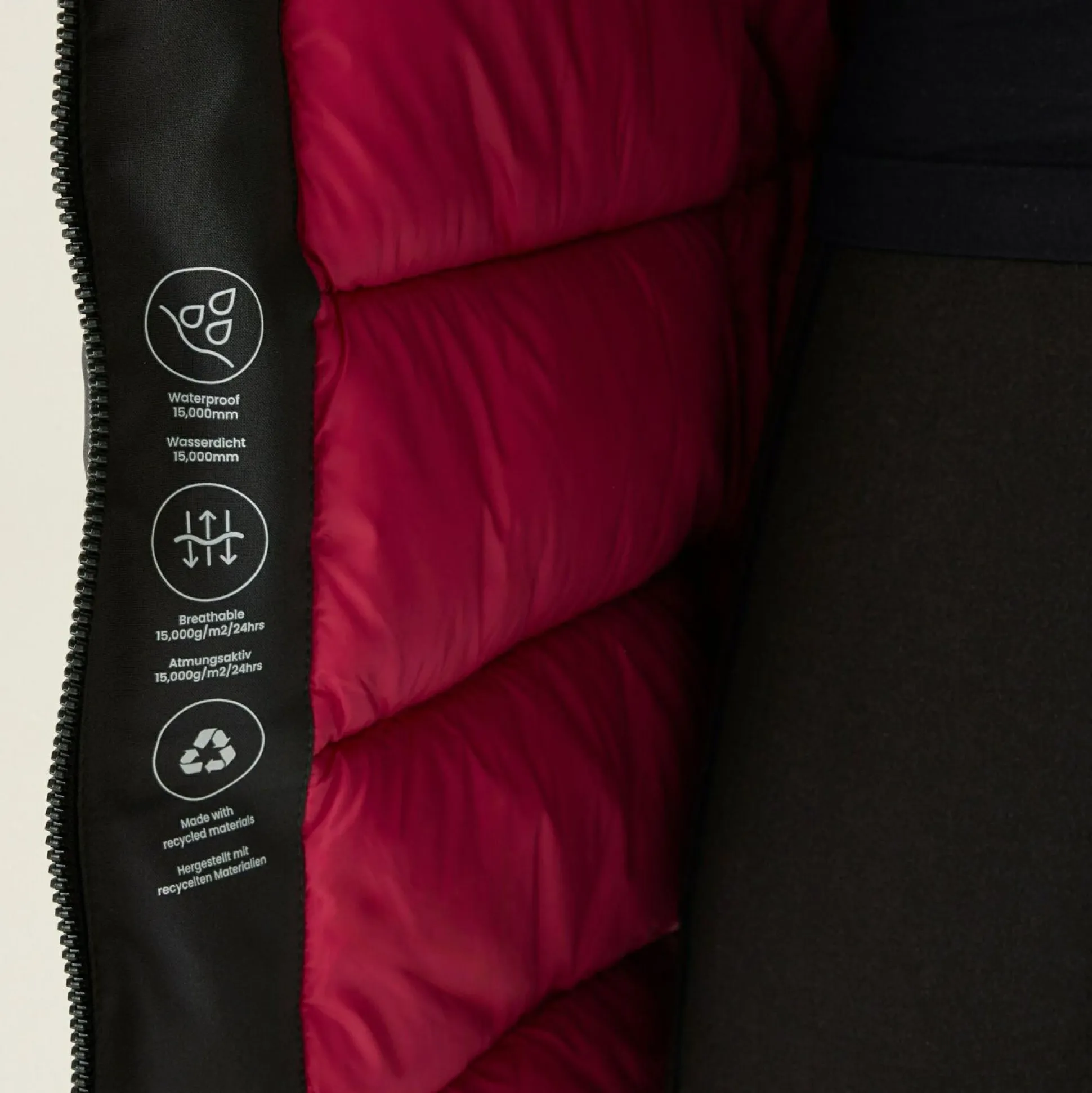 Women's Yewbank IV Waterproof Jacket | Ash Deep Pink