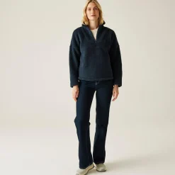 Women's Zeeke Fluffy Fleece | Navy