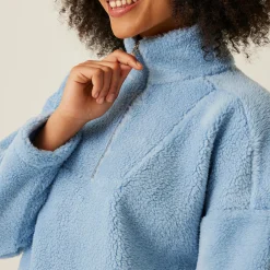 Women's Zeeke Fluffy Fleece | Soft Denim