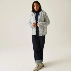 Women's Zelpha Fluffy Hooded Fleece | Navy